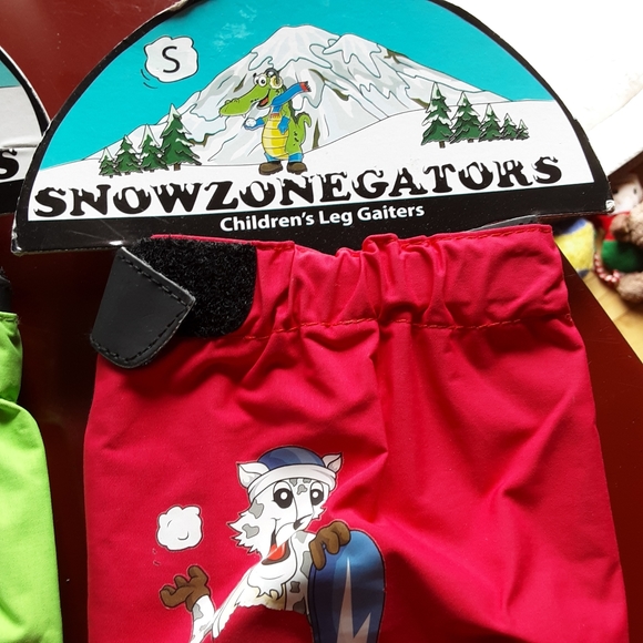 CHILDRENS SNOW GAITERS - Picture 3 of 8